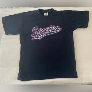 Sicilia Italia T-shirt Adult Size S